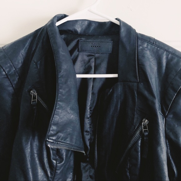 Faux Leather Jacket - Picture 11 of 14